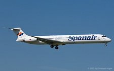 McDonnell Douglas MD-82 | EC-HJB | Spanair | Z&UUML;RICH (LSZH/ZRH) 05.08.2007