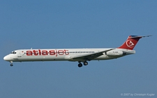 McDonnell Douglas MD-83 | TC-AKN | Atlasjet International Airlines | Z&UUML;RICH (LSZH/ZRH) 08.09.2007