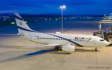 Boeing 737-756 | 4X-EKD | El Al Israel Airlines | Z&UUML;RICH (LSZH/ZRH) 15.12.2007