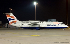 Avro RJ100 | G-CFAA | British Airways (BA CityFlyer) | Z&UUML;RICH (LSZH/ZRH) 15.12.2007