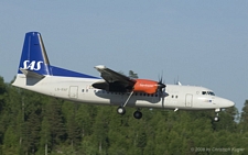 Fokker 50 | LN-RNF | SAS Scandinavian Airlines System | OSLO GARDERMOEN (ENGM/OSL) 05.06.2008