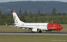 Boeing 737-81Q | LN-NOC | Norwegian Air Shuttle | OSLO GARDERMOEN (ENGM/OSL) 06.06.2008