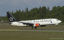 Boeing 737-883 | LN-RRL | SAS Scandinavian Airlines System  |  Star Alliance c/s | OSLO GARDERMOEN (ENGM/OSL) 06.06.2008