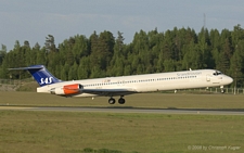 McDonnell Douglas MD-82 | LN-RLE | SAS Scandinavian Airlines System | OSLO GARDERMOEN (ENGM/OSL) 06.06.2008