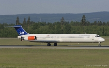 McDonnell Douglas MD-82 | SE-DIS | SAS Scandinavian Airlines System | OSLO GARDERMOEN (ENGM/OSL) 07.06.2008