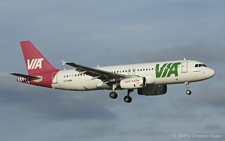 Airbus A320-232 | LZ-MDA | Air Via | Z&UUML;RICH (LSZH/ZRH) 20.01.2008