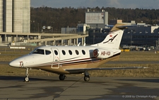 Raytheon 390 Premier IA | HB-VOI | private | Z&UUML;RICH (LSZH/ZRH) 02.02.2008