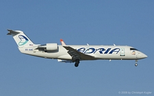 Bombardier CRJ 200LR | S5-AAE | Adria Airways | Z&UUML;RICH (LSZH/ZRH) 18.02.2008