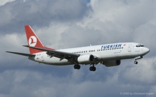 Boeing 737-8F2 | TC-JFF | Turkish Airlines | Z&UUML;RICH (LSZH/ZRH) 13.04.2008