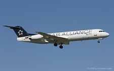 Fokker 100 | D-AGPH | Contact Air Interregional  |  Star Alliance c/s | Z&UUML;RICH (LSZH/ZRH) 19.04.2008