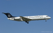 Fokker 100 | D-AGPK | Contact Air Interregional  |  Star Alliance c/s | Z&UUML;RICH (LSZH/ZRH) 19.04.2008