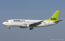 Boeing 737-36Q | YL-BBX | Air Baltic | Z&UUML;RICH (LSZH/ZRH) 09.05.2008