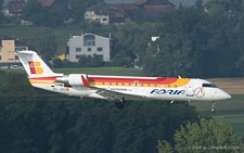 Bombardier CRJ 200ER | EC-JOD | Air Nostrum (Iberia Regional) | Z&UUML;RICH (LSZH/ZRH) 16.08.2008