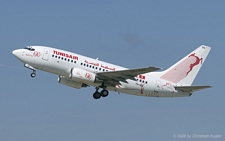 Boeing 737-6H3 | TS-IOQ | Tunisair | Z&UUML;RICH (LSZH/ZRH) 16.08.2008
