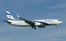 Boeing 737-8HX | 4X-EKS | El Al Israel Airlines | Z&UUML;RICH (LSZH/ZRH) 05.09.2008