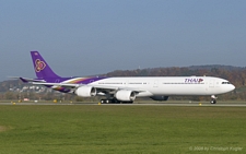 Airbus A340-642 | HS-TNF | Thai Airways International | Z&UUML;RICH (LSZH/ZRH) 08.11.2008