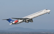 McDonnell Douglas MD-82 | SE-DIK | SAS Scandinavian Airlines System | Z&UUML;RICH (LSZH/ZRH) 26.12.2008