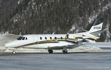 Cessna 560XL Citation Excel | N1129E | private | SAMEDAN (LSZS/SMV) 16.02.2008