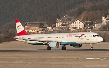 Airbus A321-111 | OE-LBC | Austrian Airlines | INNSBRUCK-KRANEBITTEN (LOWI/INN) 10.01.2009