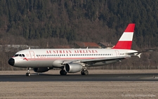 Airbus A320-214 | OE-LBP | Austrian Airlines  |  Retro c/s | INNSBRUCK-KRANEBITTEN (LOWI/INN) 10.01.2009