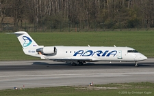 Bombardier CRJ 100LR | S5-AAH | Adria Airways | Z&UUML;RICH (LSZH/ZRH) 11.04.2009