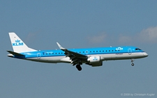 Embraer ERJ-190STD | PH-EZD | KLM Cityhopper | Z&UUML;RICH (LSZH/ZRH) 16.07.2009