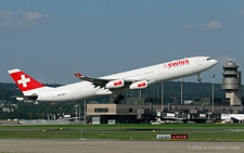 Airbus A340-313X | HB-JMG | Swiss International Air Lines | Z&UUML;RICH (LSZH/ZRH) 16.07.2009