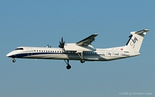 De Havilland Canada DHC-8-402 | HB-JGA | SkyWork Airlines | Z&UUML;RICH (LSZH/ZRH) 06.08.2009