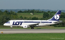 Embraer ERJ-170STD | SP-LDA | LOT Polish Airlines | Z&UUML;RICH (LSZH/ZRH) 15.08.2009