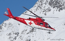 Agusta A109K2 | HB-XWG | Swiss Air Ambulance | SAMEDAN (LSZS/SMV) 03.01.2009