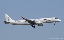 Embraer ERJ-195LR | EC-KRJ | Air Europa  |  LFP - Liga PPVA sticker | PALMA DE MALLORCA (LEPA/PMI) 16.07.2010