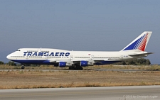 Boeing 747-346 | VP-BGX | Transaero Airlines | RHODOS - DIAGORAS (LGRP/RHO) 19.09.2010