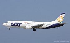 Boeing 737-45D | SP-LLE | LOT Polish Airlines | RHODOS - DIAGORAS (LGRP/RHO) 23.09.2010