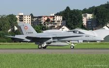 McDonnell Douglas F/A-18C Hornet | J-5004 | Swiss Air Force | EMMEN (LSME/---) 08.07.2010