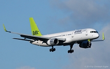 Boeing 757-256 | YL-BDB | Air Baltic | Z&UUML;RICH (LSZH/ZRH) 02.01.2010