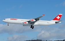 Airbus A340-313X | HB-JMN | Swiss International Air Lines | Z&UUML;RICH (LSZH/ZRH) 30.01.2010