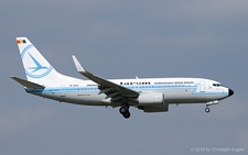 Boeing 737-78J | YR-BGG | Tarom  |  Retro c/s | Z&UUML;RICH (LSZH/ZRH) 10.04.2010