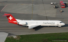 Fokker 100 | HB-JVG | Helvetic Airways | Z&UUML;RICH (LSZH/ZRH) 25.04.2010