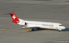 Fokker 100 | HB-JVH | Helvetic Airways | Z&UUML;RICH (LSZH/ZRH) 03.07.2010