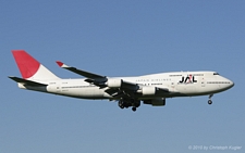 Boeing 747-446 | JA8079 | Japan Air Lines | Z&UUML;RICH (LSZH/ZRH) 31.07.2010