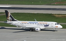 Embraer ERJ-170STD | SP-LDC | LOT Polish Airlines  |  Krakow airport tail and titles | Z&UUML;RICH (LSZH/ZRH) 03.10.2010