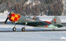 Yakovlev Yak 50 | G-BWYK | private | SAMEDAN (LSZS/SMV) 03.01.2010