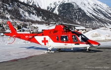 Agusta A109K2 | HB-XWD | Swiss Air Ambulance | SAMEDAN (LSZS/SMV) 13.02.2010
