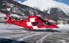 AgustaWestland AW109SP Grand | HB-ZRR | Swiss Air Ambulance | SAMEDAN (LSZS/SMV) 18.12.2010