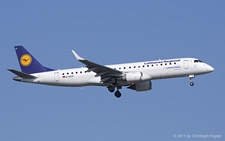 Embraer ERJ-190LR | D-AECF | Lufthansa Regional (CityLine) | FRANKFURT (EDDF/FRA) 23.03.2011