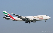 Boeing 747-47UFSCD | N497MC | Emirates Airline | AMSTERDAM-SCHIPHOL (EHAM/AMS) 21.04.2011