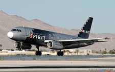 Airbus A319-132 | N523NK | Spirit Airlines | LAS VEGAS MCCARRAN (KLAS/LAS) 19.10.2011