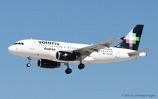 Airbus A319-133 | XA-VOA | Volaris | LAS VEGAS MCCARRAN (KLAS/LAS) 20.10.2011