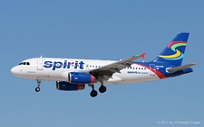 Airbus A319-132 | N504NK | Spirit Airlines | LAS VEGAS MCCARRAN (KLAS/LAS) 21.10.2011