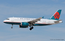 Airbus A319-132 | N838AW | US Airways  |  Retro c/s | LAS VEGAS MCCARRAN (KLAS/LAS) 24.10.2011